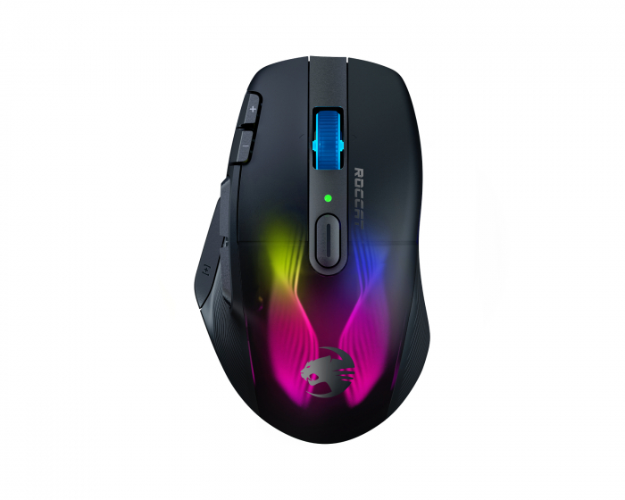 Roccat Kone XP Air Wireless Gaming Mouse with Charging Dock - Black
