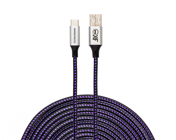 KontrolFreek USB C to USB A - Charging Cable - 3.6 Meters
